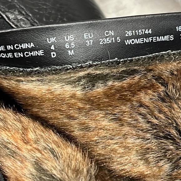 Clarks Black Kearns Ramsey Leather Boot Black SZ 6.5 - Picture 7 of 11